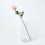 Künstliche rosa Rose mit langem Stiel Pink - Kunststoff - 8 x 62 x 62 cm