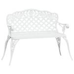 Banc de jardin 3010970 Blanc - Métal - 108 x 83 x 60 cm