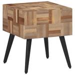 Beistelltisch D457 Grau - Massivholz - 40 x 45 x 40 cm