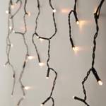 Weihnachtsdeko LED 6m Warmweiß Schwarz - Kunststoff - 18 x 9 x 15 cm