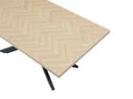 Esstisch VEVIANO Beige - Holzwerkstoff - 90 x 76 x 180 cm