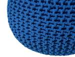 Pouf CONRAD Blau - Marineblau - 50 x 35 x 50 cm