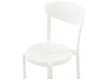 Chaise de salle à manger VIESTE Blanc - Profondeur : 40 cm