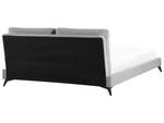 Doppelbett MELLE Schwarz - Grau - 196 x 95 x 228 cm