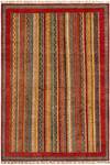 Tapis Torkman LXIX Rouge - Textile - 202 x 1 x 291 cm