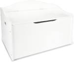 Coffre XL à jouets Bois couleur Blanc Blanc - Bois manufacturé - 42 x 46 x 68 cm