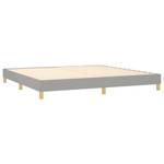 Boxspringbett 3017288-4 Hellgrau - Breite: 200 cm