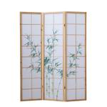 Bambusparavent, 3-teilig 264 Grün - Holz teilmassiv - 132 x 175 x 2 cm