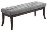 Banquette Ramses Gris - Largeur : 120 cm