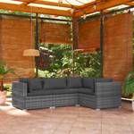 Salon de jardin (lot de 4) 3013632-14 Anthracite - Gris