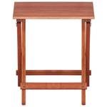 Bistro-Set-k264 ( 3-tlg ) Braun - Massivholz - Höhe: 1 cm