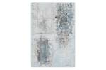 Tableau Stones in the River Gris - Bois massif - Textile - En partie en bois massif - 60 x 90 x 4 cm