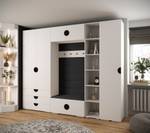 Garderobe Inova 4 Z11 Schwarz - Weiß - Schwarz