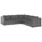 Garten-Lounge-Set (5-teilig) 3013632-16 Anthrazit - Grau - Anzahl Teile im Set: 5