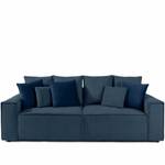 Schlafsofa NAPI mit Kissen Marineblau