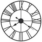 Horloge murale 50644 Noir - Métal - 80 x 80 x 80 cm