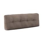 Coussin dossie Premium Taupe Taupe