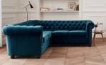 Ecksofa WILLIAM Petrol