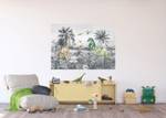 Poster Dinosaurier 601243 Grau - Naturfaser - Textil - 110 x 155 x 155 cm