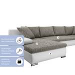 Ecksofa Boca U Form Grau - Breite: 150 cm