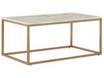 Table basse DELANO Beige - Doré