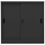 Büroschrank 3006978 Anthrazit - 90 x 23 x 40 cm