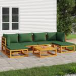 Salon de jardin 3028504-11 (lot de 7) Vert