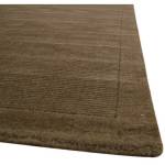 Tapis uni pure laine tufté CANDY Marron foncé - 160 x 230 cm