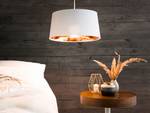 Lampe suspension KALLAR Cuivre - Blanc