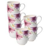 Becher mit Henkel Mariefleur Tea 6er Set Porzellan - 9 x 11 x 13 cm