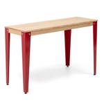 Console Lunds 39x70  Rouge-Naturel Rouge
