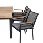 Gartenmöbel-Set Mexico Schwarz - Rattan - 90 x 74 x 160 cm