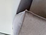 Sofa 2 Sitzer Orion Grau - Massivholz - Textil - Holz teilmassiv - 196 x 64 x 92 cm