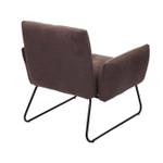 Lounge-Sessel K34 Bouclé Braun