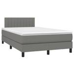 Boxspringbett 3017265-19 Dunkelgrau - 123 x 193 cm