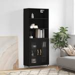 Highboard DE9142 Schwarz - Holzwerkstoff - 34 x 180 x 70 cm