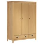 Kleiderschrank 3002598 Braun - Massivholz - Holzart/Dekor - 127 x 170 x 50 cm