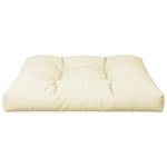 Coussin de palette 3007234-3 Blanc crème - 80 x 80 cm