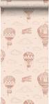 Tapete Luftballons 7448 Pink - Naturfaser - Textil - 50 x 900 x 900 cm