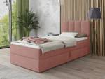 Boxspringbett Star Mini Pink - Breite: 90 cm