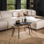 Couch- & Beistelltisch Xezal Braun - Holzwerkstoff - Kunststoff - 84 x 42 x 84 cm