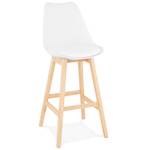 Tabouret De Bar CAMILA Blanc