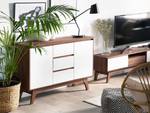 Sideboard PITTSBURGH Braun - Weiß - Holzwerkstoff - 115 x 82 x 40 cm