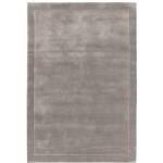 Tapis moderne laine et viscose SHINE Gris lumineux - 120 x 170 cm