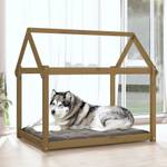 Lit pour chien 3016322-2 Marron foncé - 111 x 100 x 80 cm