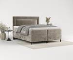 Boxspringbett Noble Taschenfederkern Beige - Breite: 200 cm