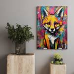 Leinwandbild Fox Slum 70 x 105 cm