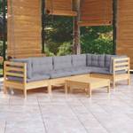 Garten-Lounge-Set Braun