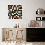 Holzbild Mystic Pattern Holz teilmassiv - 75 x 75 x 8 cm