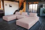 Modulsofa WIOLO SOFT 5 Module 5 Kissen Pink